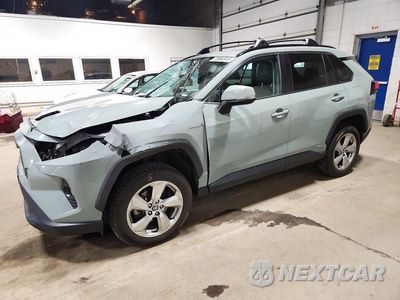 2021 TOYOTA RAV4 HYBRID XLE PREMIUM 2T3B6RFV6MW020754 - główne zdjęcie licytacji z USA - miniatura