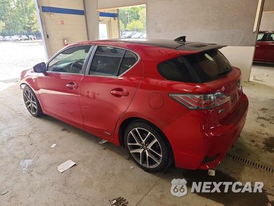 Drugie zdjęcie samochodu z przodu: 2016 LEXUS CT 200 VIN:JTHKD5BH9G2265185 - miniatura