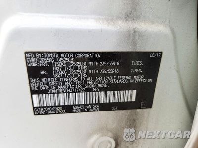 Zdjęcie 13 z 13 samochodu: 2017 TOYOTA RAV4 SE VIN:JTMNFREV0HJ717422 - miniatura