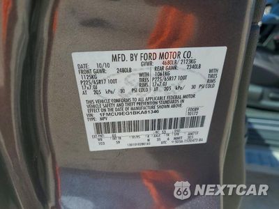 Zdjęcie 12 z 12 samochodu: 2011 FORD ESCAPE LIMITED VIN:1FMCU9EG1BKA81346 - miniatura