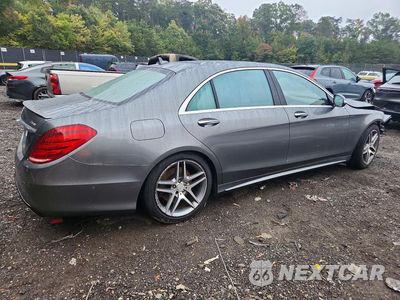 Trzecie zdjęcie samochodu z tyłu: 2016 MERCEDES-BENZ S 550 4MATIC VIN:WDDUG8FB1GA234212 - miniatura