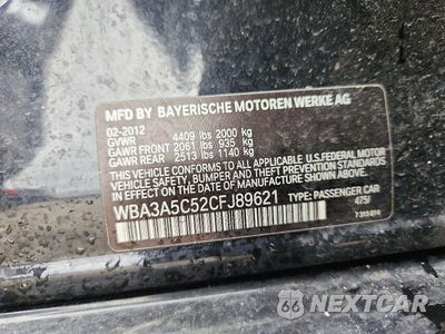 Zdjęcie 12 z 12 samochodu: 2012 BMW 328 I VIN:WBA3A5C52CFJ89621 - miniatura