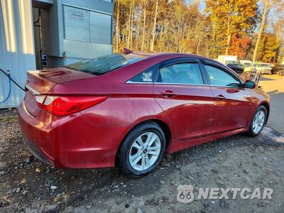 Trzecie zdjęcie samochodu z tyłu: 2014 HYUNDAI SONATA GLS VIN:5NPEB4AC6EH893026 - miniatura