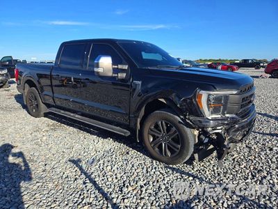 Czwarte zdjęcie samochodu z boku: 2022 FORD F150 LARIAT VIN:1FTFW1E82NFA32787 - miniatura