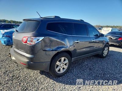 Trzecie zdjęcie samochodu z tyłu: 2012 CHEVROLET TRAVERSE LT VIN:1GNKRGED9CJ345262 - miniatura