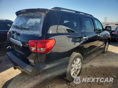 Trzecie zdjęcie samochodu z tyłu: 2008 TOYOTA SEQUOIA PLATINUM VIN:5TDBY67A78S018488 - miniatura