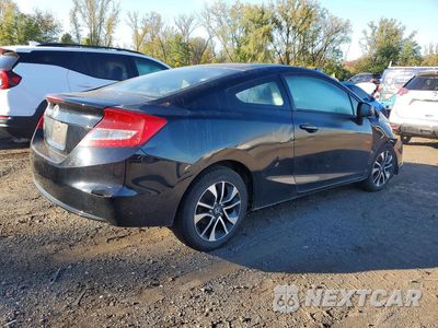 Trzecie zdjęcie samochodu z tyłu: 2013 HONDA CIVIC EX VIN:2HGFG3B83DH500733 - miniatura