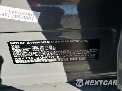 Zdjęcie 12 z 12 samochodu: 2021 BMW 530E VIN:WBA13AG0XMCG11570 - miniatura