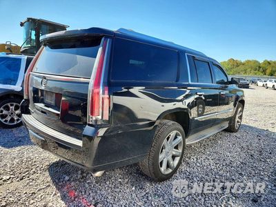 Trzecie zdjęcie samochodu z tyłu: 2015 CADILLAC ESCALADE ESV LUXURY VIN:1GYS3HKJ9FR257595 - miniatura