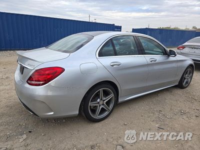 Trzecie zdjęcie samochodu z tyłu: 2015 MERCEDES-BENZ C 300 4MATIC VIN:55SWF4KB3FU062497 - miniatura