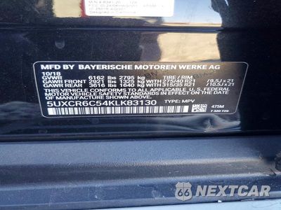 Zdjęcie 13 z 13 samochodu: 2019 BMW X5 XDRIVE40I VIN:5UXCR6C54KLK83130 - miniatura