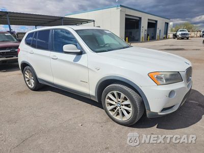 Czwarte zdjęcie samochodu z boku: 2014 BMW X3 XDRIVE28I VIN:5UXWX9C55E0D24202 - miniatura