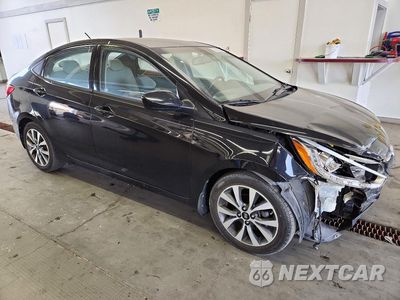 Czwarte zdjęcie samochodu z boku: 2015 HYUNDAI ACCENT GLS VIN:KMHCU4AE3FU805281 - miniatura