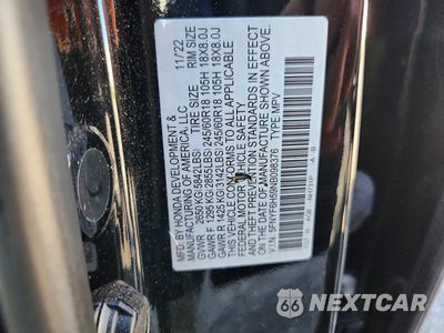 Zdjęcie 13 z 13 samochodu: 2022 HONDA PILOT EXL VIN:5FNYF6H59NB098376 - miniatura