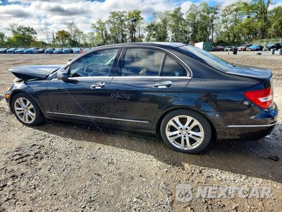 Drugie zdjęcie samochodu z przodu: 2012 MERCEDES-BENZ C 300 4MATIC VIN:WDDGF8BB6CA689816 - miniatura