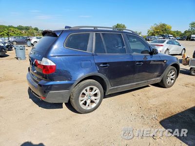 Trzecie zdjęcie samochodu z tyłu: 2009 BMW X3 XDRIVE30I VIN:WBXPC93429WJ28102 - miniatura