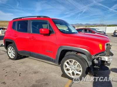 Czwarte zdjęcie samochodu z boku: 2016 JEEP RENEGADE LATITUDE VIN:ZACCJBBT2GPE34454 - miniatura