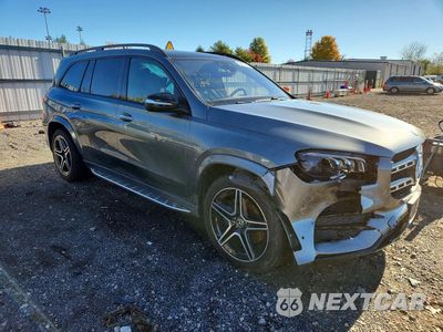 Czwarte zdjęcie samochodu z boku: 2022 MERCEDES-BENZ GLS 450 4MATIC VIN:4JGFF5KE2NA596966 - miniatura