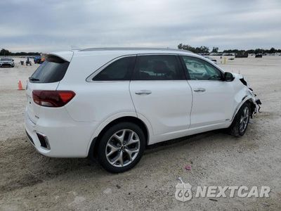 Trzecie zdjęcie samochodu z tyłu: 2020 KIA SORENTO SX VIN:5XYPKDA51LG669094 - miniatura
