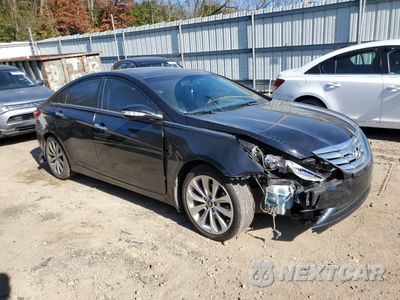 Czwarte zdjęcie samochodu z boku: 2012 HYUNDAI SONATA SE VIN:5NPEC4AB7CH386928 - miniatura