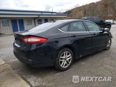 Trzecie zdjęcie samochodu z tyłu: 2016 FORD FUSION SE VIN:3FA6P0H76GR277825 - miniatura