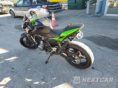 Trzecie zdjęcie samochodu z tyłu: 2017 KAWASAKI ER650 G VIN:JKAEREG13HDA00101 - miniatura