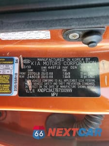 Zdjęcie 25 z 26 samochodu: 2011 KIA SPORTAGE EX VIN:KNDPC3A27B7100999 - miniatura