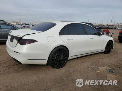 Trzecie zdjęcie samochodu z tyłu: 2021 MERCEDES-BENZ S 580 4MATIC VIN:W1K6G7GB9MA039181 - miniatura