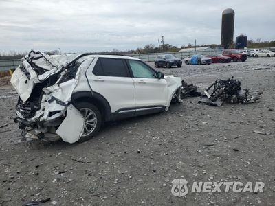 Trzecie zdjęcie samochodu z tyłu: 2020 FORD EXPLORER XLT VIN:1FMSK7DH2LGC41299 - miniatura