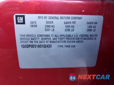Zdjęcie 13 z 13 samochodu: 2010 CADILLAC CTS PREMIUM COLLECTION VIN:1G6DP8EV1A0102430 - miniatura