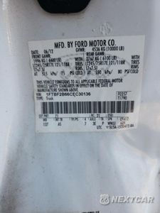 Zdjęcie 13 z 13 samochodu: 2012 FORD F250 SUPER DUTY VIN:1FTBF2B66CEC30136 - miniatura