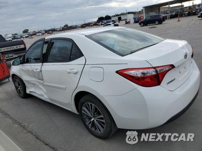 Drugie zdjęcie samochodu z przodu: 2016 TOYOTA COROLLA L VIN:5YFBURHE1GP416625 - miniatura