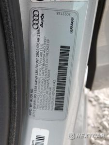 Zdjęcie 14 z 14 samochodu: 2013 AUDI A6 PREMIUM PLUS VIN:WAUDFAFC8DN033342 - miniatura