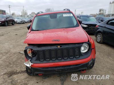 Piąte zdjęcie samochodu w środku: 2016 JEEP RENEGADE TRAILHAWK VIN:ZACCJBCT1GPD28754 - miniatura