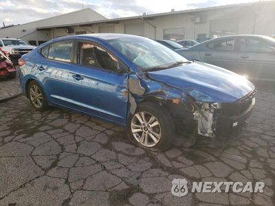 Czwarte zdjęcie samochodu z boku: 2018 HYUNDAI ELANTRA SEL VIN:5NPD84LF9JH280281 - miniatura
