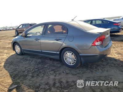 Drugie zdjęcie samochodu z przodu: 2010 HONDA CIVIC HYBRID VIN:JHMFA3F2XAS001498 - miniatura