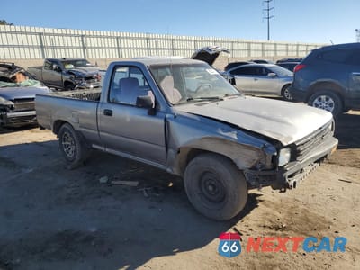 Czwarte zdjęcie samochodu z boku: 1993 TOYOTA PICKUP 1/2 TON SHORT WHEELBASE STB VIN:4TARN81A9PZ067664 - miniatura