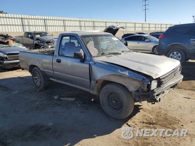 Czwarte zdjęcie samochodu z boku: 1993 TOYOTA PICKUP 1/2 TON SHORT WHEELBASE STB VIN:4TARN81A9PZ067664 - miniatura