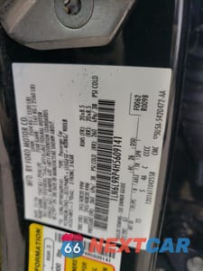 Zdjęcie 13 z 13 samochodu: 2017 LINCOLN CONTINENTAL RESERVE VIN:1LN6L9RP4H5609141 - miniatura