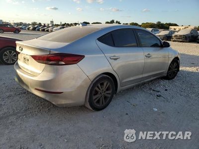Trzecie zdjęcie samochodu z tyłu: 2018 HYUNDAI ELANTRA SEL VIN:5NPD84LF7JH302682 - miniatura