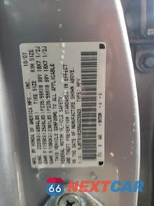 Zdjęcie 12 z 12 samochodu: 2008 ACURA RDX VIN:5J8TB18288A005845 - miniatura