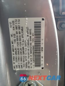 Zdjęcie 12 z 12 samochodu: 2008 ACURA RDX VIN:5J8TB18288A005845 - miniatura
