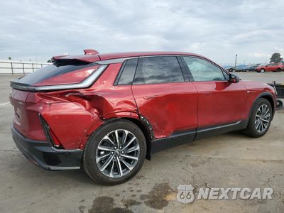 Trzecie zdjęcie samochodu z tyłu: 2024 CADILLAC LYRIQ SPORT VIN:1GYKPWRL9RZ128020 - miniatura