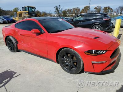 Czwarte zdjęcie samochodu z boku: 2019 FORD MUSTANG VIN:1FA6P8TH5K5124847 - miniatura