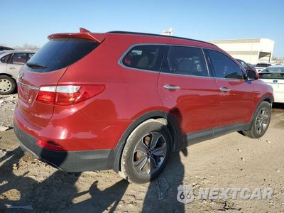 Trzecie zdjęcie samochodu z tyłu: 2014 HYUNDAI SANTA FE GLS VIN:KM8SM4HF4EU042096 - miniatura