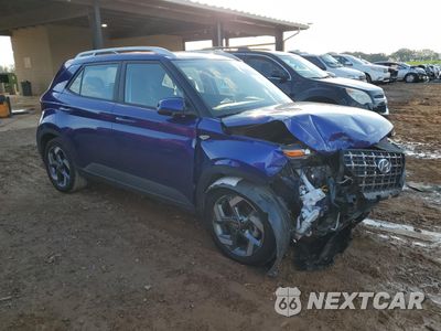 Czwarte zdjęcie samochodu z boku: 2022 HYUNDAI VENUE SEL VIN:KMHRC8A37NU165013 - miniatura
