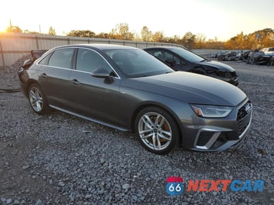 Czwarte zdjęcie samochodu z boku: 2021 AUDI A4 PREMIUM 45 VIN:WAUDAAF41MA031088 - miniatura
