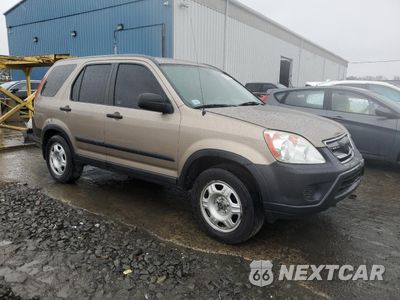 Czwarte zdjęcie samochodu z boku: 2005 HONDA CR-V LX VIN:SHSRD78585U322245 - miniatura