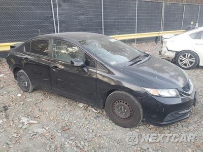 Czwarte zdjęcie samochodu z boku: 2013 HONDA CIVIC LX VIN:2HGFB2F5XDH591105 - miniatura