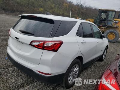Trzecie zdjęcie samochodu z tyłu: 2021 CHEVROLET EQUINOX LS VIN:3GNAXHEV5MS160772 - miniatura